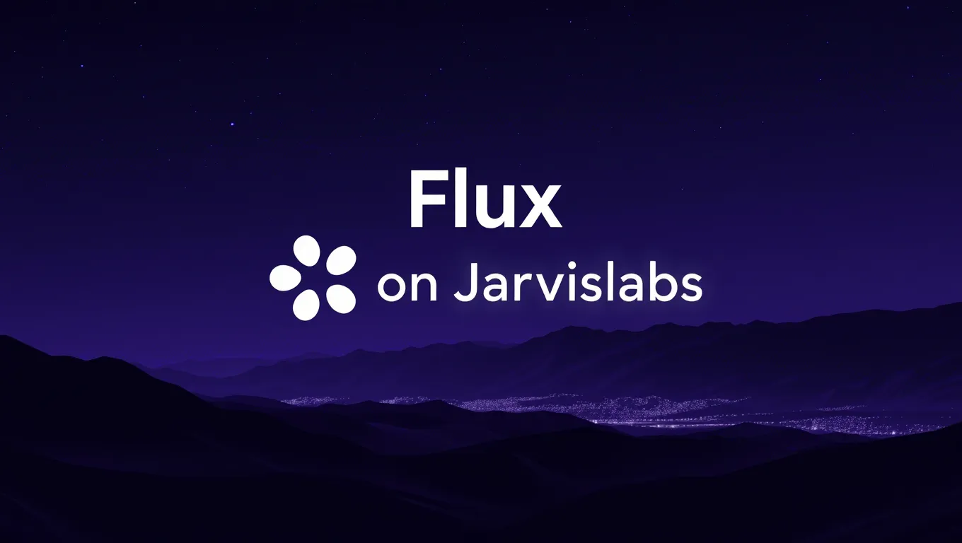 Flux on Jarvislabs